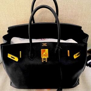 HERMES BIRKIN 35 Black excellent condition